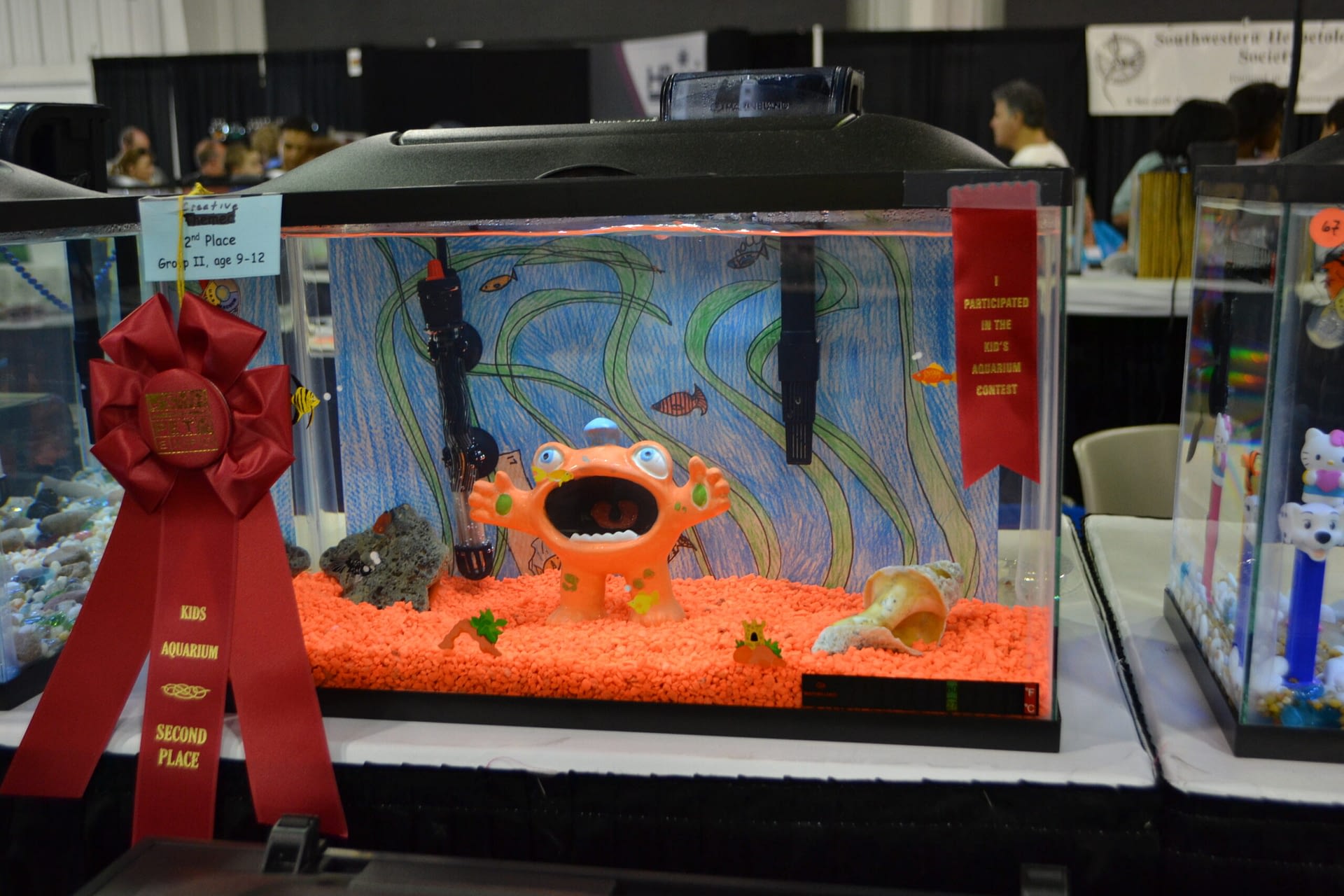 Kids Aquarium Contest Group 2 Creative 2nd Place